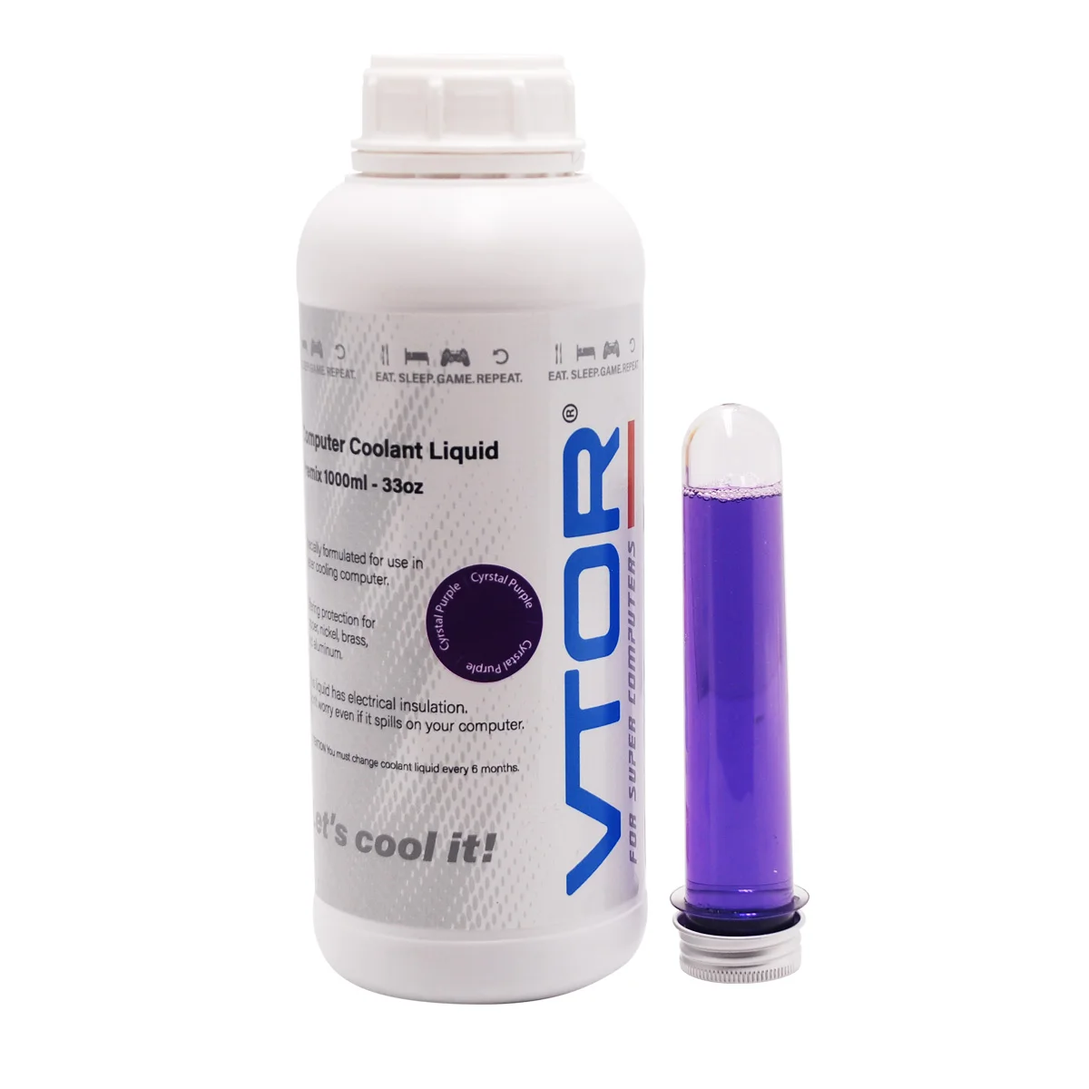

VTOR Computer Coolant Water 1000ml Cyrstal Purple