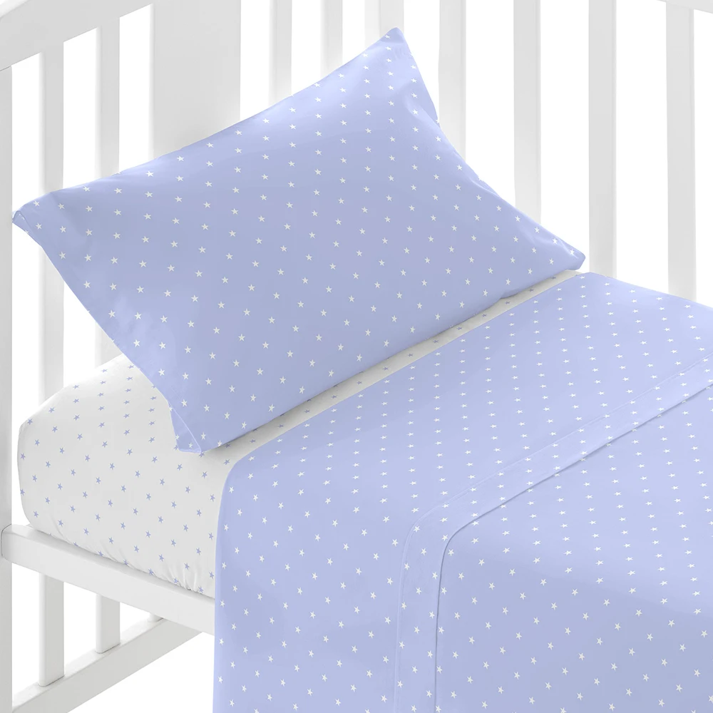 PimpamTex набор простыней из 100% хлопка для детской кроватки и миникуны простыни с