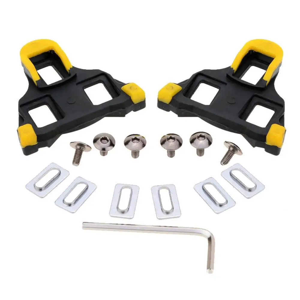 1 пара Универсальный дорожный велосипедные клипсы 6 градусов поплавок