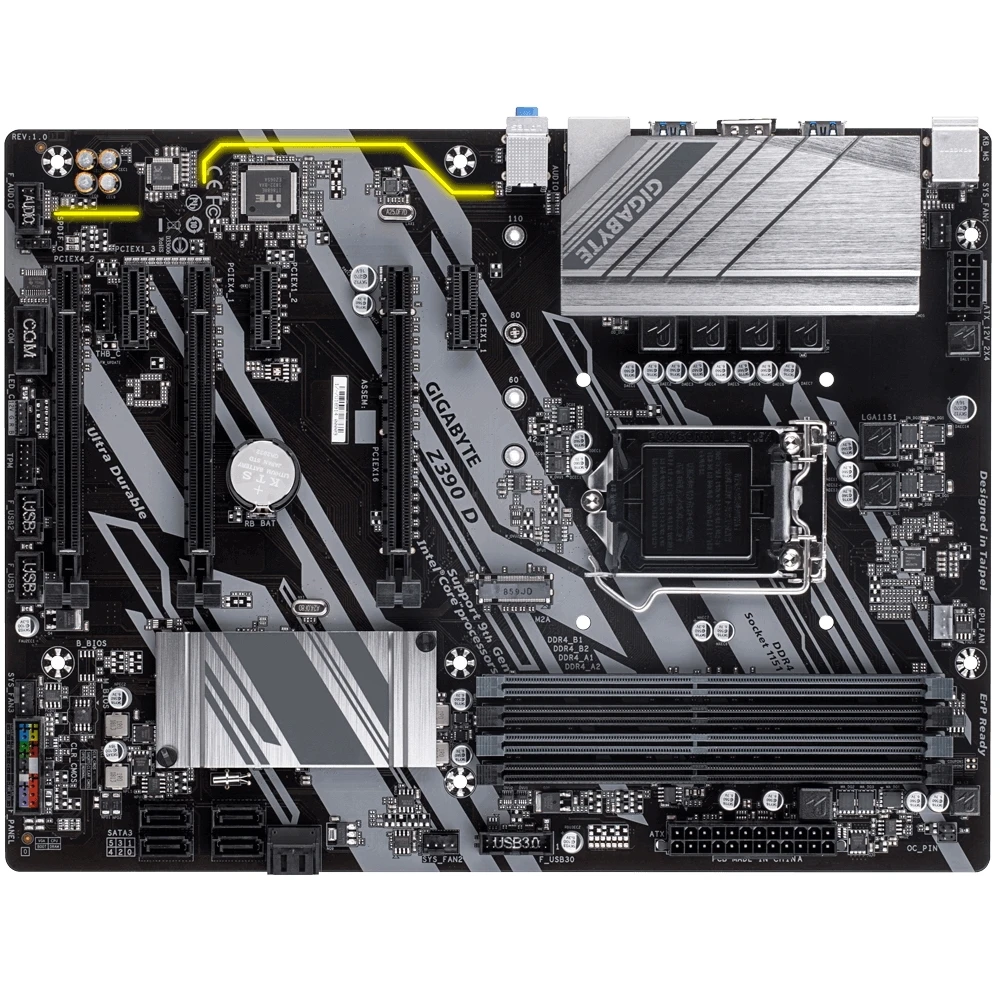 Материнская плата Gigabyte Z390 D | Компьютеры и офис