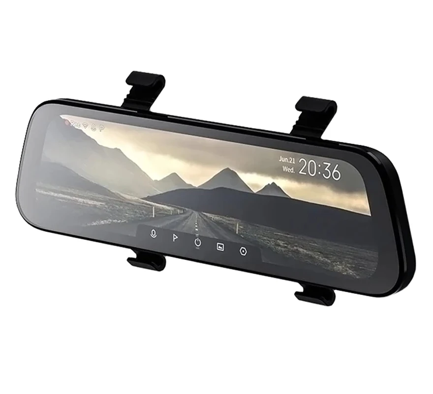 Автомобильный видеорегистратор Xiaomi 70mai Rearview Dash Cam Wide Midrive D07 (Русская версия) экран