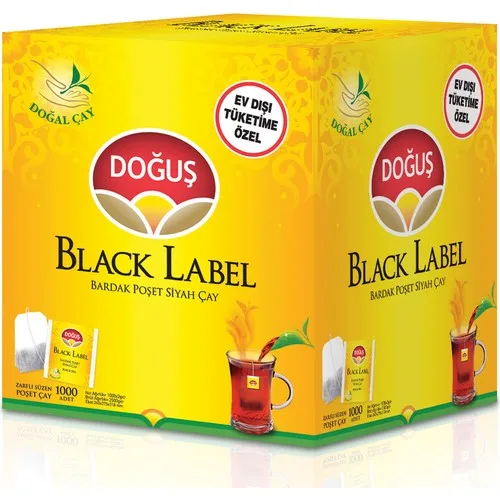 

PERFECT WITH ITS WONDERFUL DRINK Dogus Cup Tea Bag Black Label with 1000 FREE SHİPPİNG