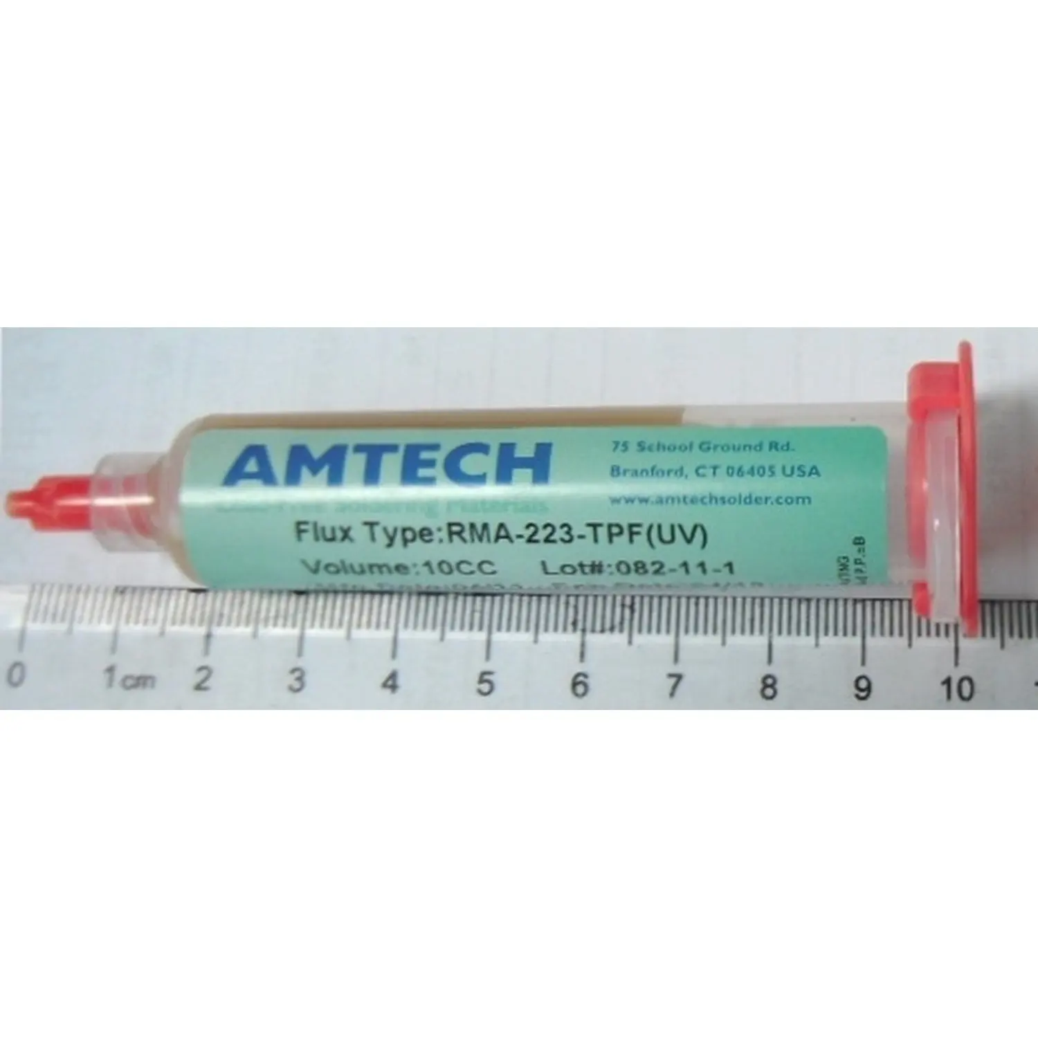 AMTECH RMA 223 TPF (УФ) припой флюс 10cc|Сварочные флюсы| |