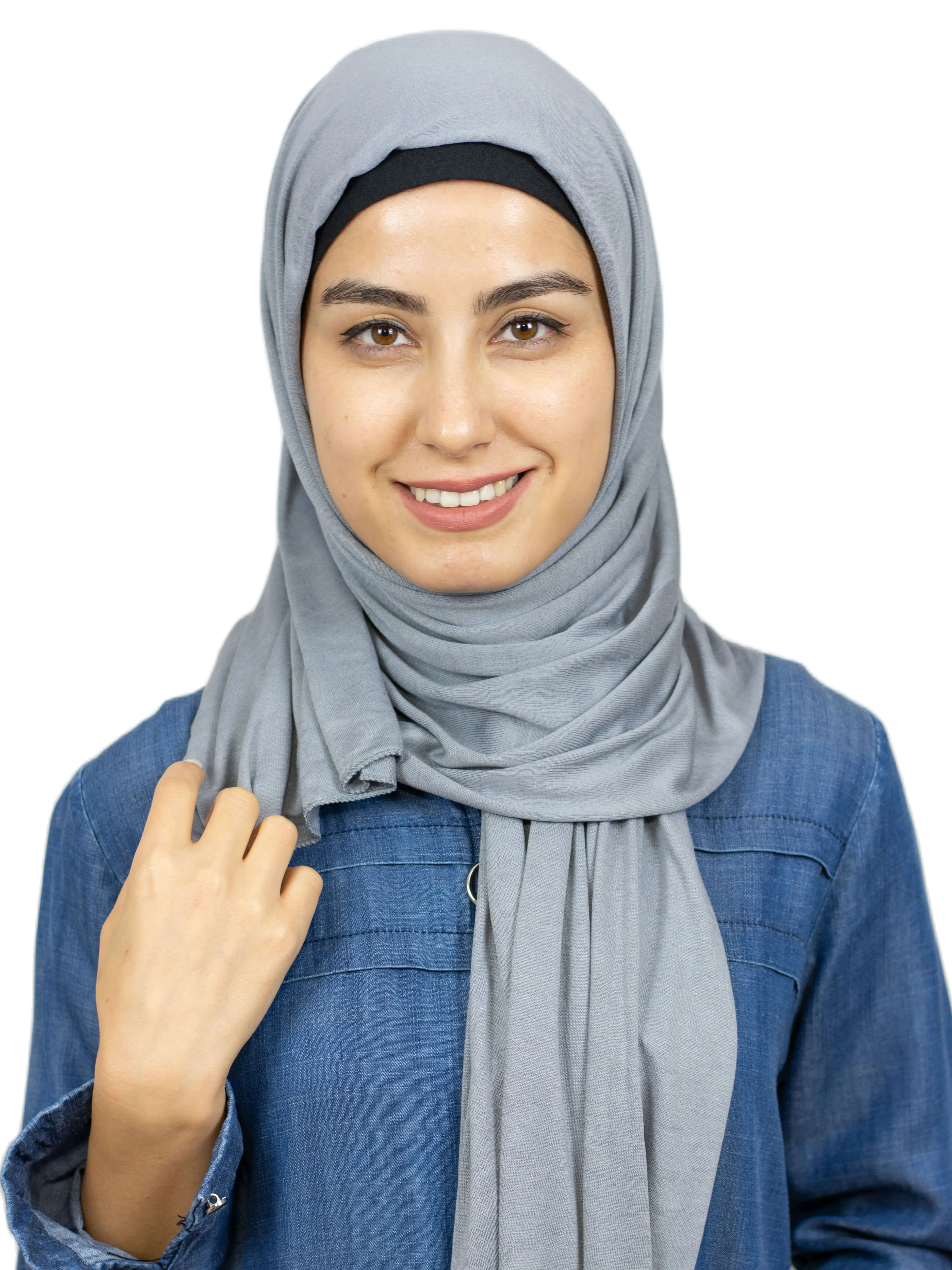 

2021 New Women Muslim Shawls Hijab Quality Chiffon Thin Cotton Luxury Combed Medina Silk Mio Jazz Twill Desing