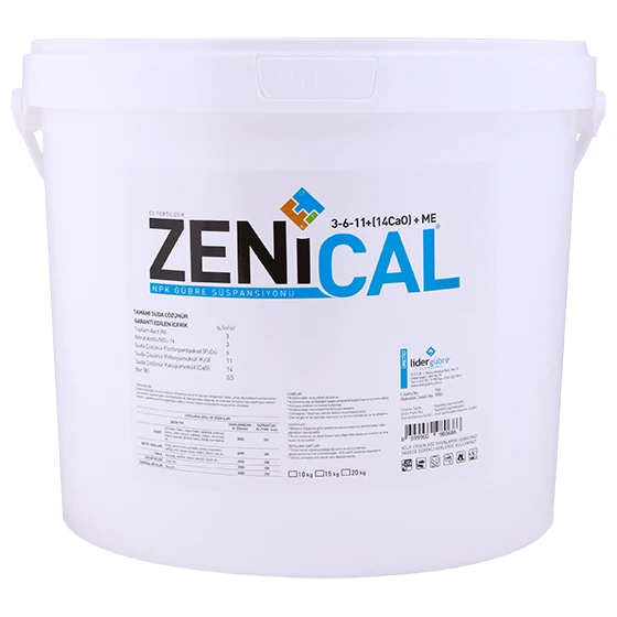 

ZENİCAL 3-6-11 +(14 Cao)+ ME 20 кг.