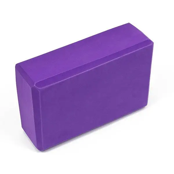 Блок кубик для йоги фиолетовый | Спорт и развлечения
