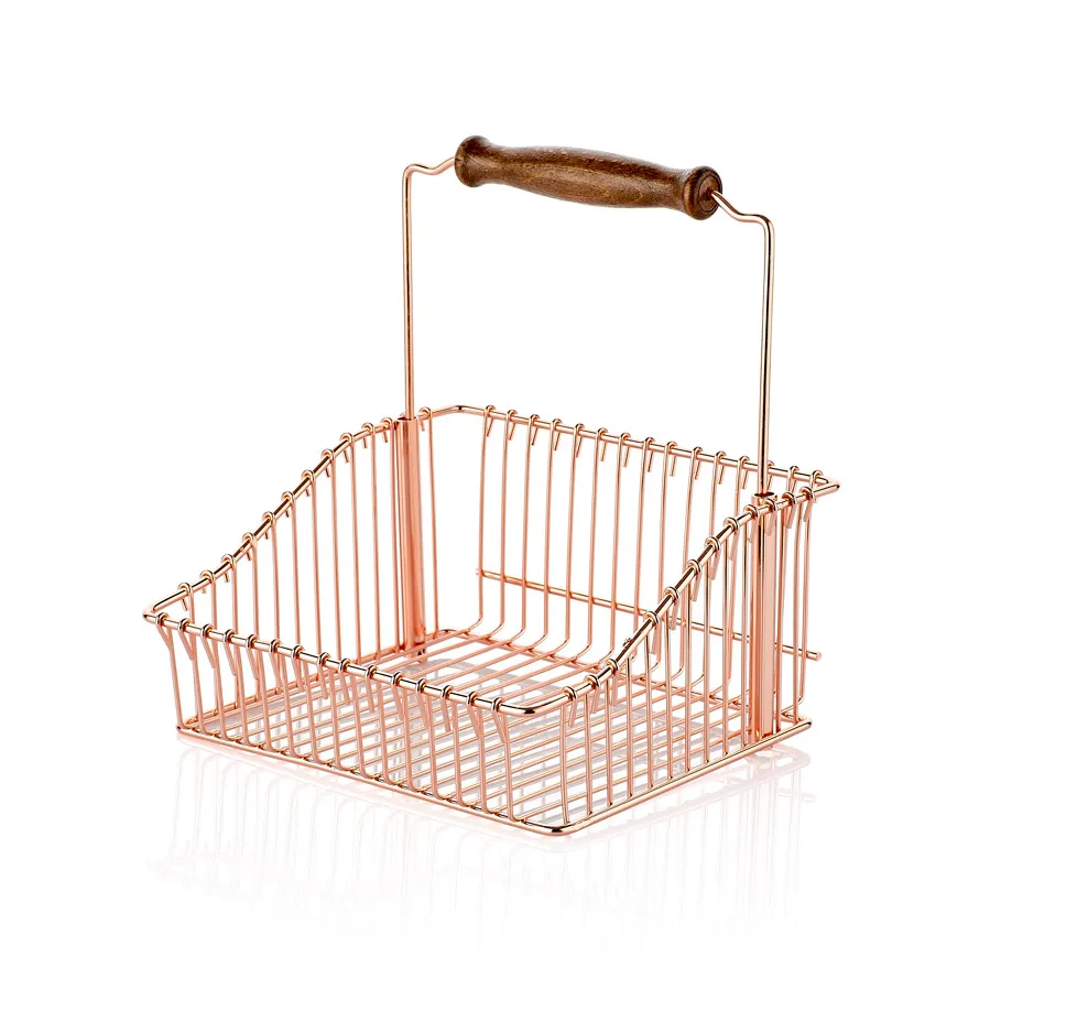 

Basket 20*20 Cm Copper Reliable Economic For Storing Affordable Kitchen Bathroom Decoration Organizer Quality New Generation