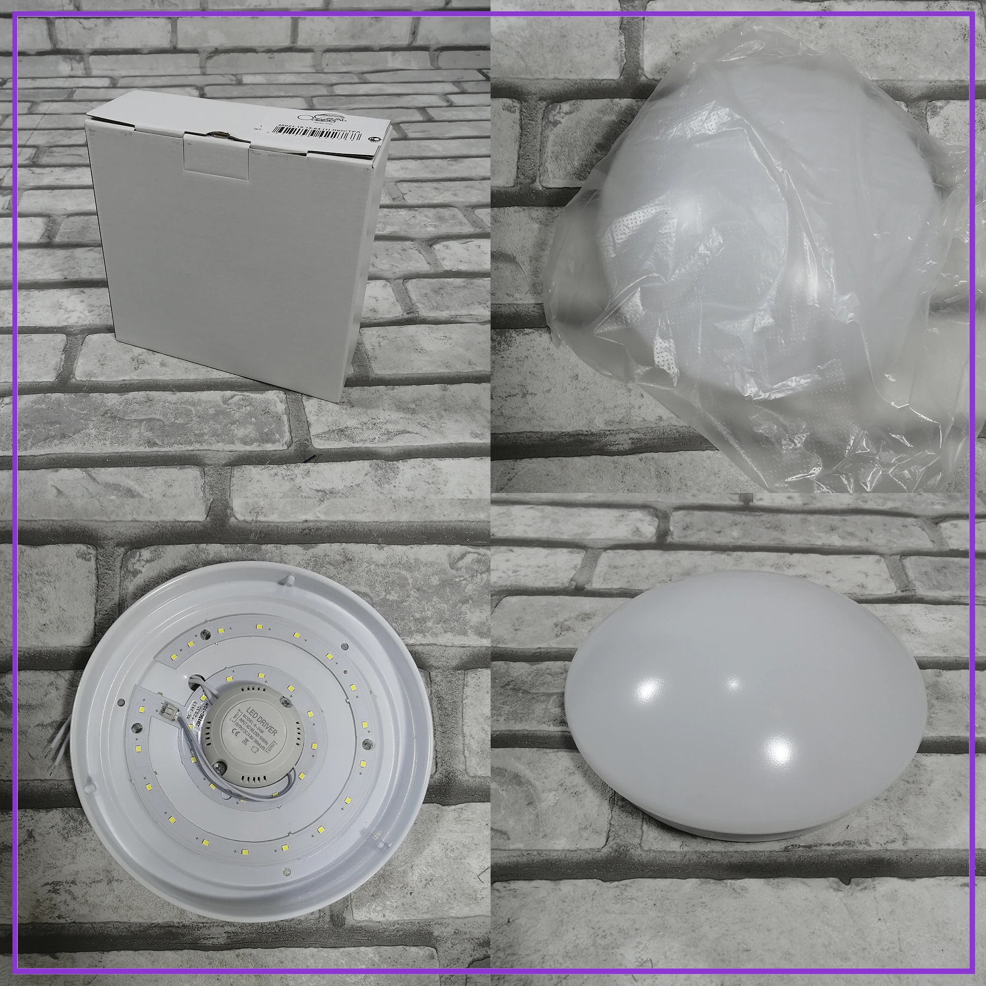 Ускоренная доставка Светодиодная люстра LED потолочный светильник 15 Вт до 6кв.м.