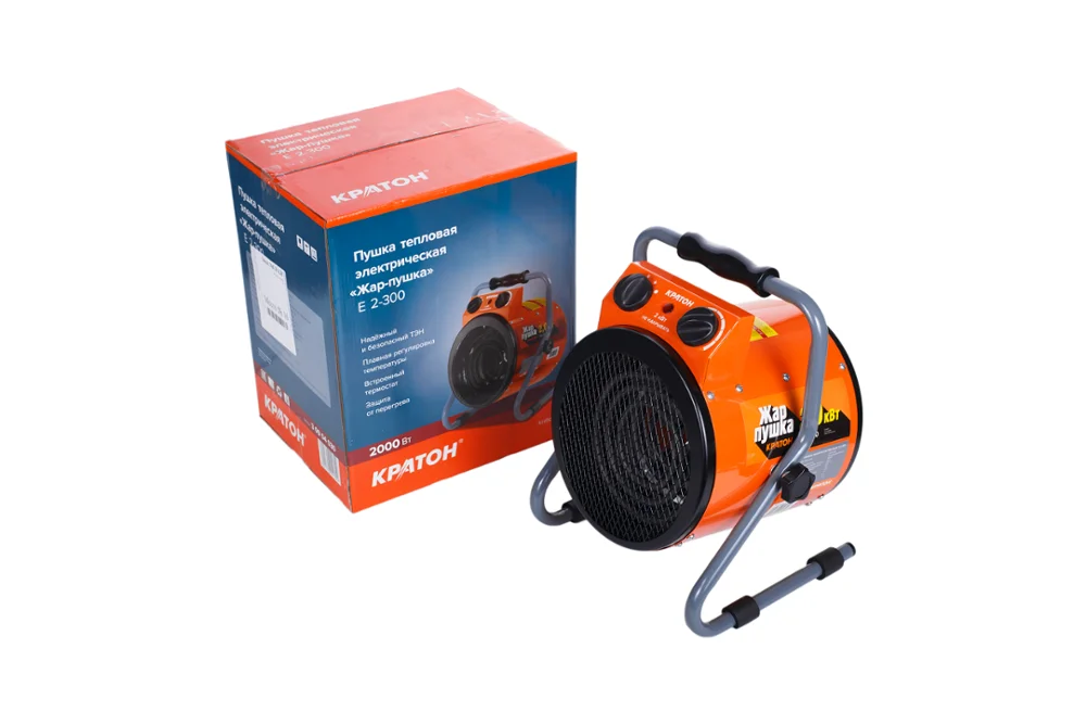 Пушка тепловая электрическая Кратон Жар пушка Е 2 300|kraton| |