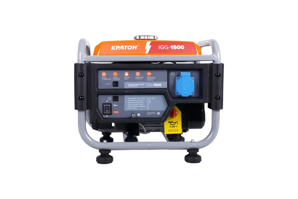 Генератор бензиновый инверторный КРАТОН IGG 1500|Бензиновые генераторы| |