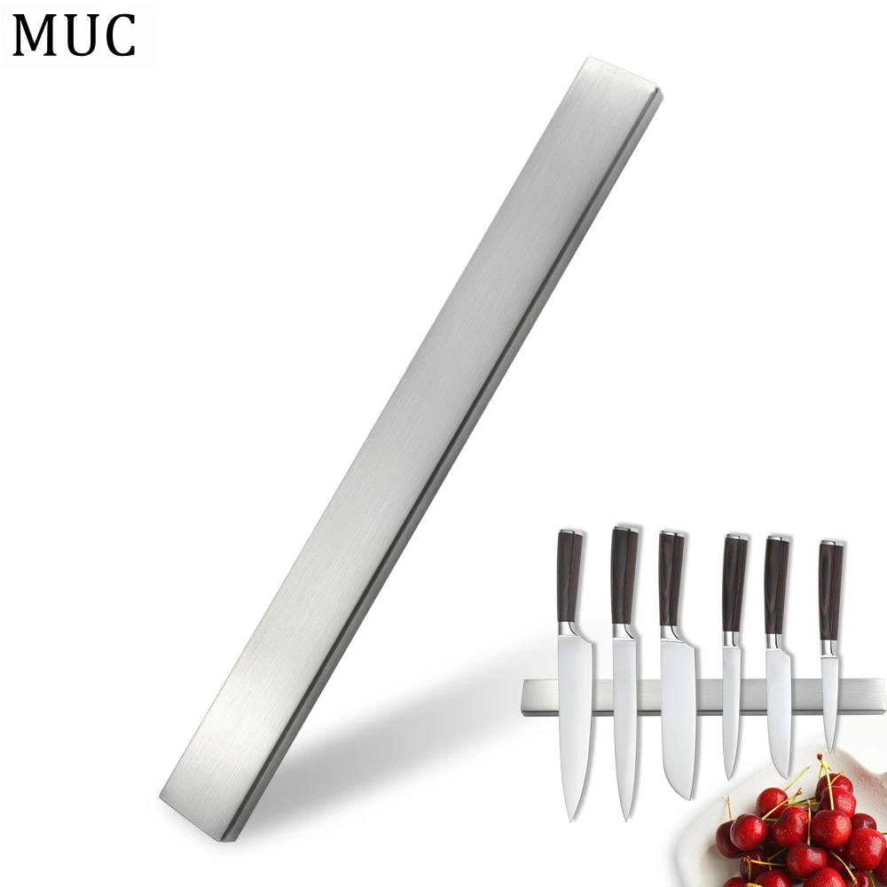 Магнитный держатель для ножей DAMASK высокое качество нержавеющая сталь настенная