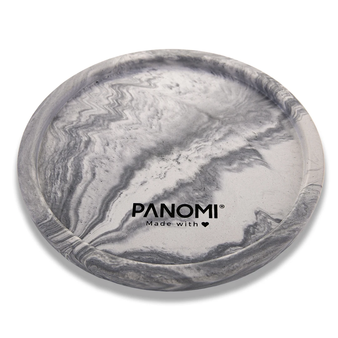

Panomi Try S Handmade Concrete Shisha/Hookah/Narguile/Sheesha Base Plate Serving Presentation Tray Accessories