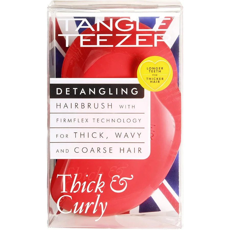 

Tangle Teezer Thick and Curly Detangling Hairbrush Salsa Red