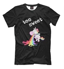 Футболка Единорог рвет радугой (Единороги)