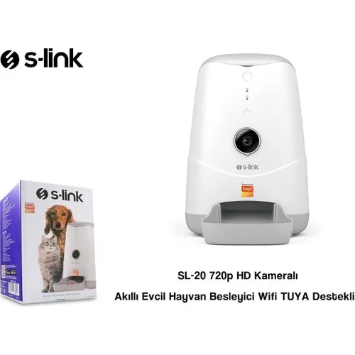 S Link Swapp Sl 20 720P HD камера умная кормушка для домашних животных поддержка Wi Fi