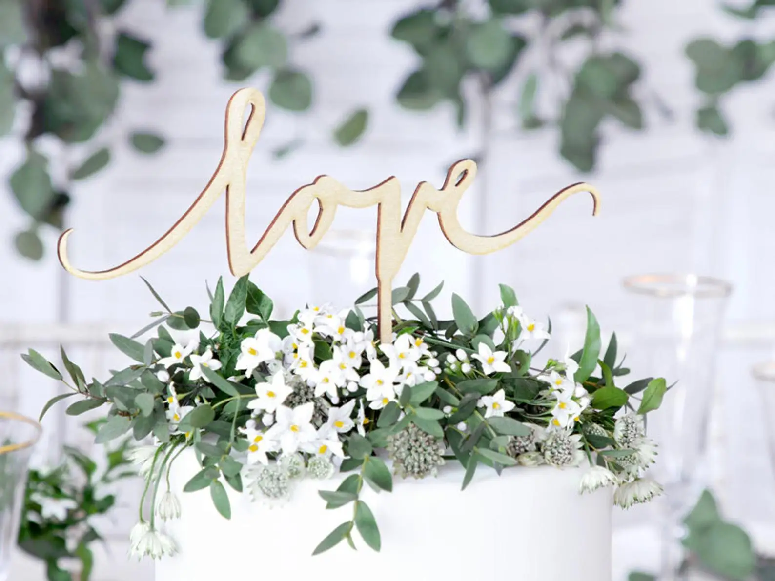 

Wooden Love Cake Topper, Wedding Cake Decorations, Cake Topper, Rustic Wedding, Wedding Reception Cake Topper