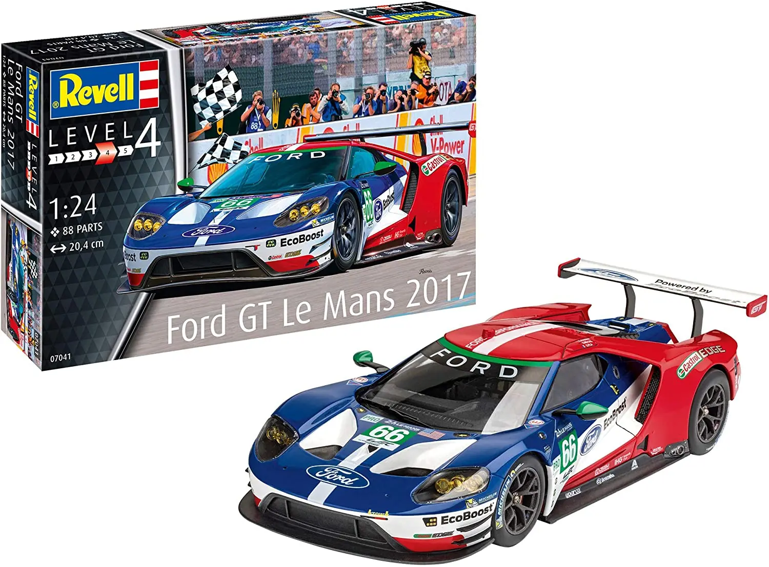 Сборная модель Revell Ford GT Le Mans 2017 (07041)|Наборы для сборки моделей| |