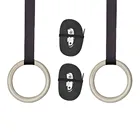 Деревянные гимнастические кольца с регулируемыми ремешками и пряжками для помещений, фитнеса, домашней игровой площадки, тренажерного зала