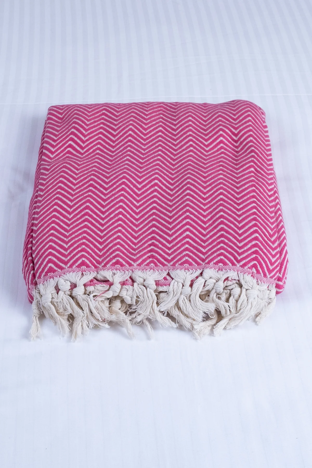 

Very Soft Double Side 100% Turkish Cotton Pink Blanket, Throw..