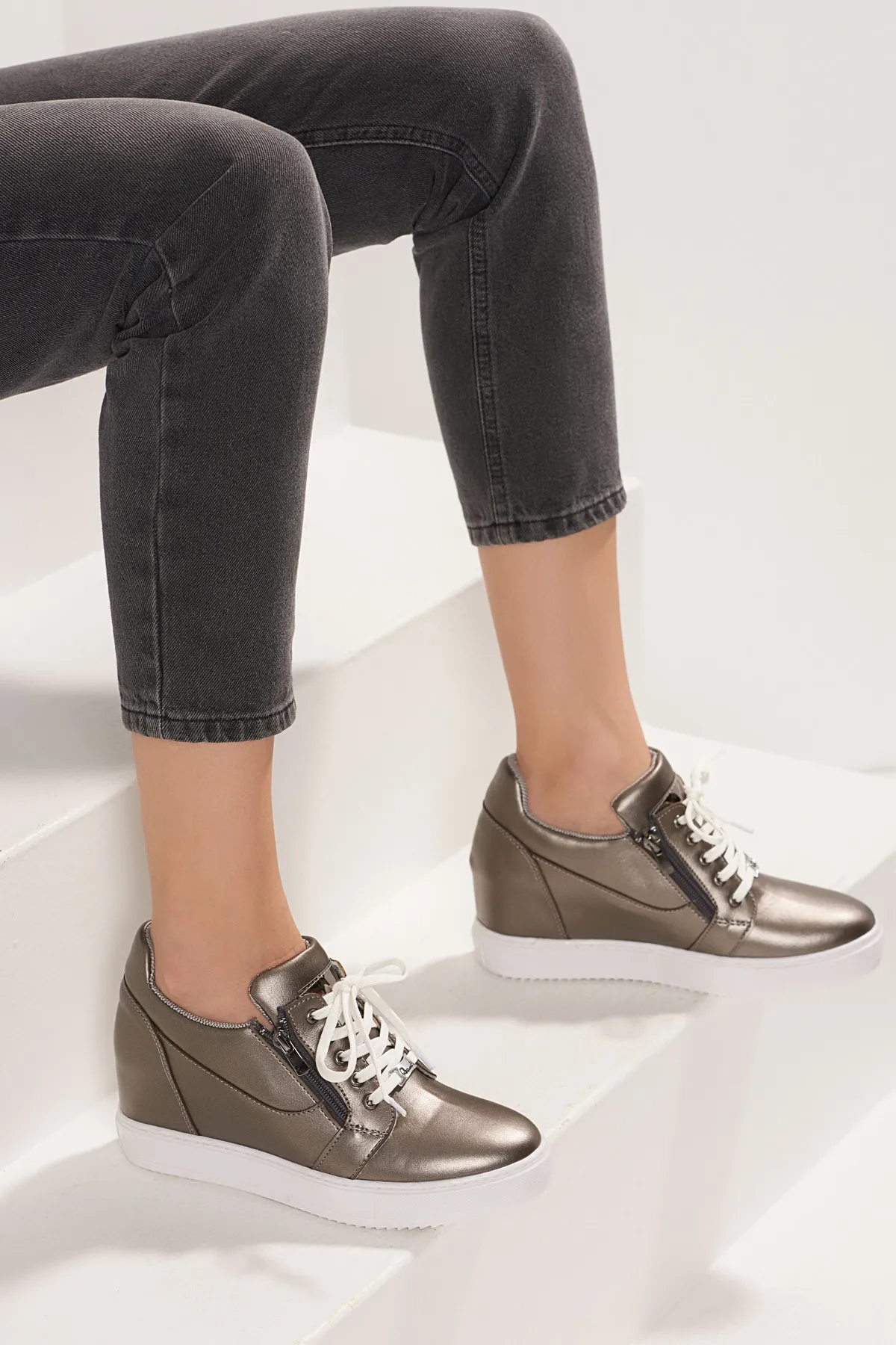 Bambi/женские туфли на танкетке F0325042409|Женские туфли| |