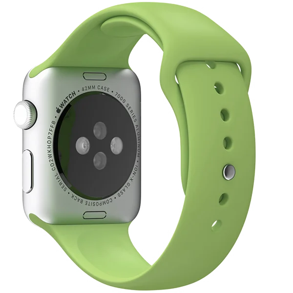 Ремешок силиконовый Special Case для Apple Watch 42/44 мм Мятный S/M/L | Электроника