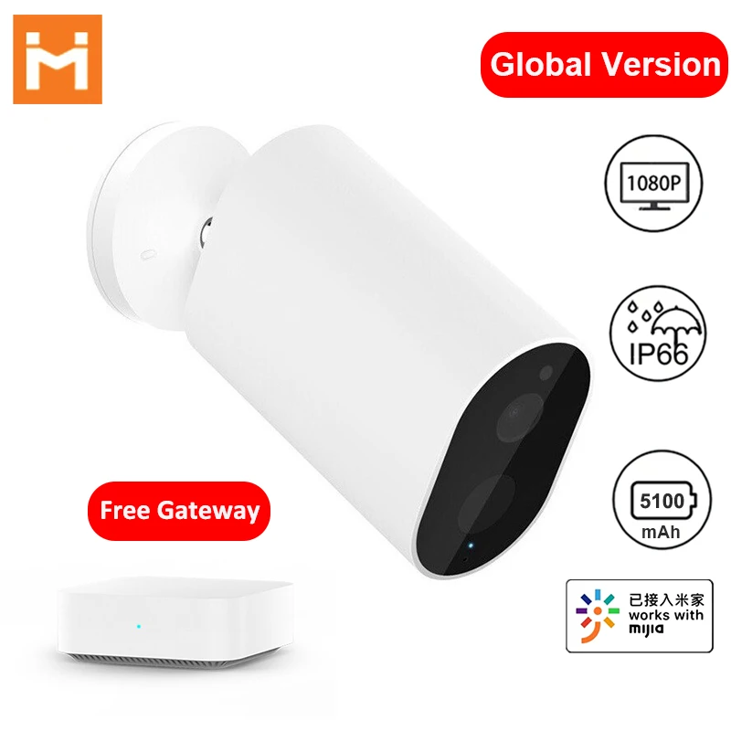 IMILAB EC2 1080P IP камера шлюз глобальная версия 5100 мАч батарея AI Обнаружение человека