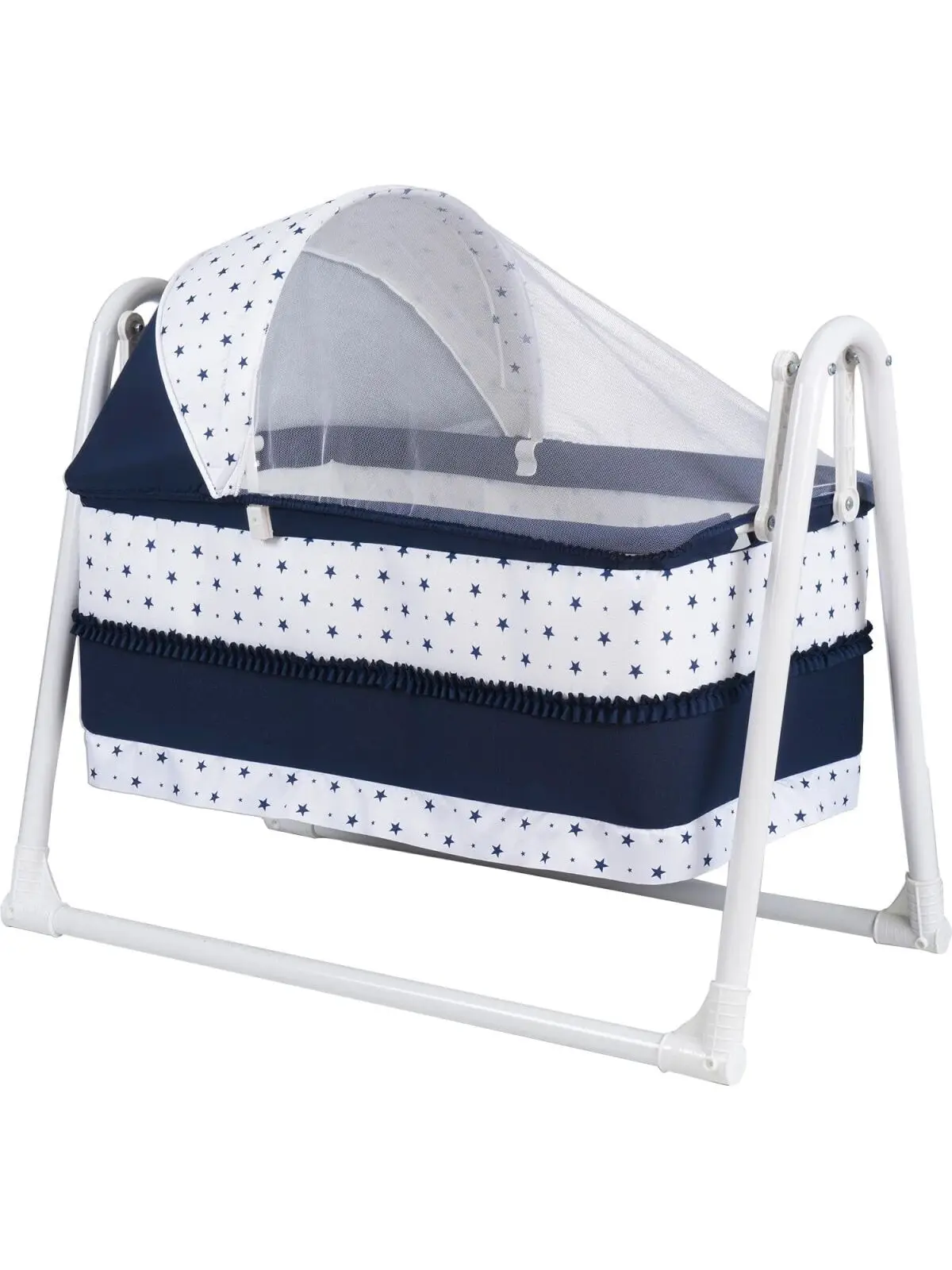 Dark blue Portable Rocking Basket Hammock Crib Baby Furniture Products Bebe Girl Boy Kids Accessories Maintenance Free Shipping