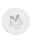 Тарелка ORNER Удивленный кот, 25см