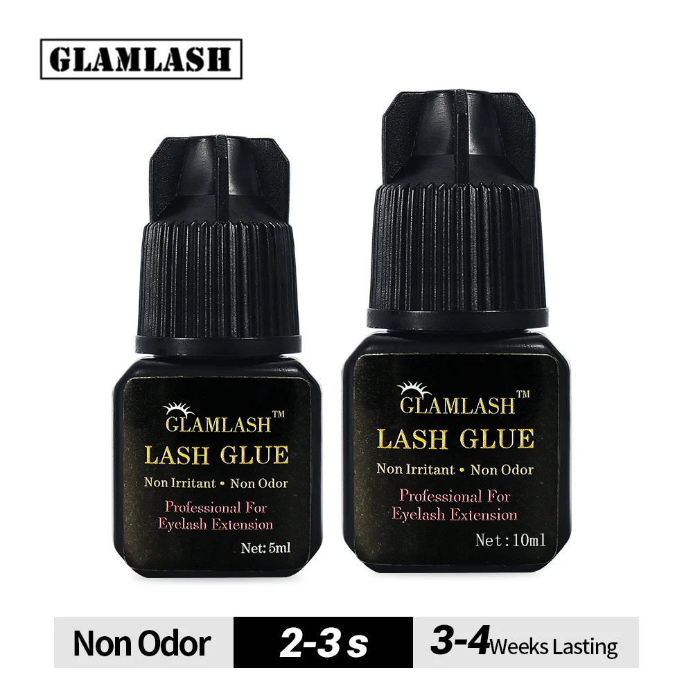 GLAMLASH косметика парфюмерия диспенсер 5 мл/10 мл клей для ресниц без запаха не