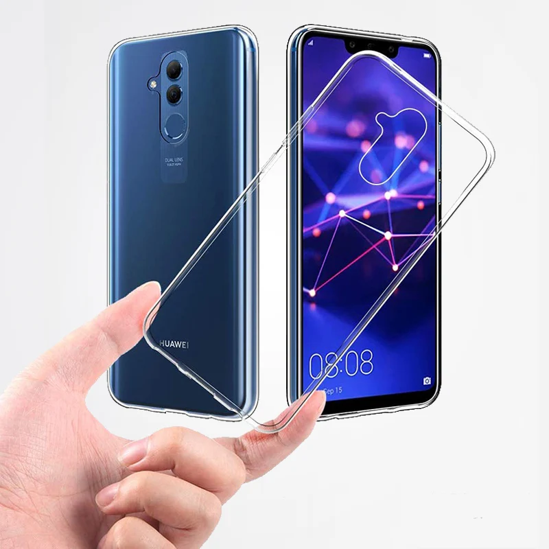ТПУ гелевый Чехол силиконовый чехол для мобильного телефона Huawei Mate 20 Lite