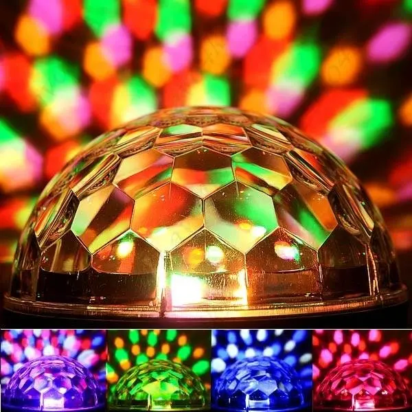 Диско-шар LED RGB Magic Ball Light с USB | Дом и сад