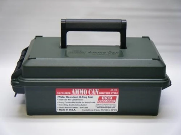 MTM Ammo Can 30 Caliber Plastic Green Влагозащищенный ящик для патронов AC30C-11 |