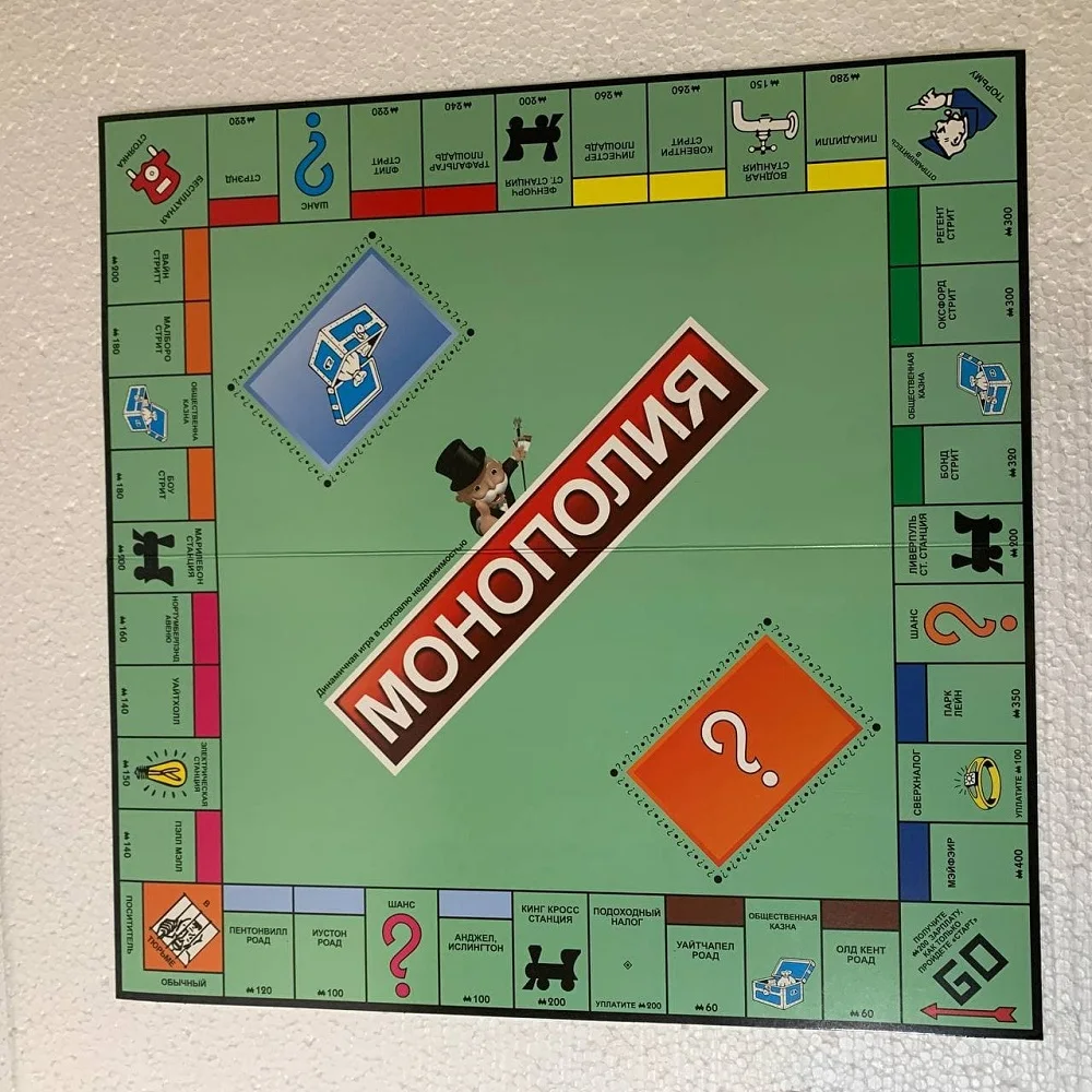 Монополия с фигурками животных на русском языке | Игрушки и хобби