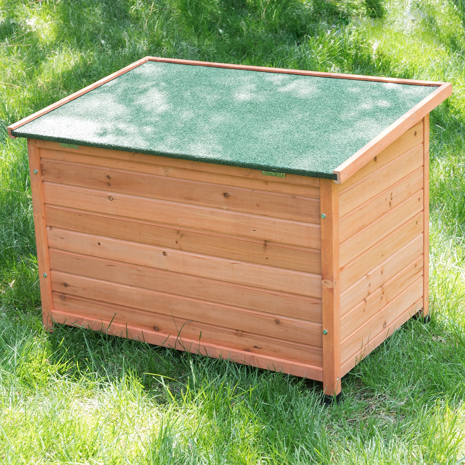 Собачья будка из цельного дерева открытый питомник домик для кошек палатки щенок