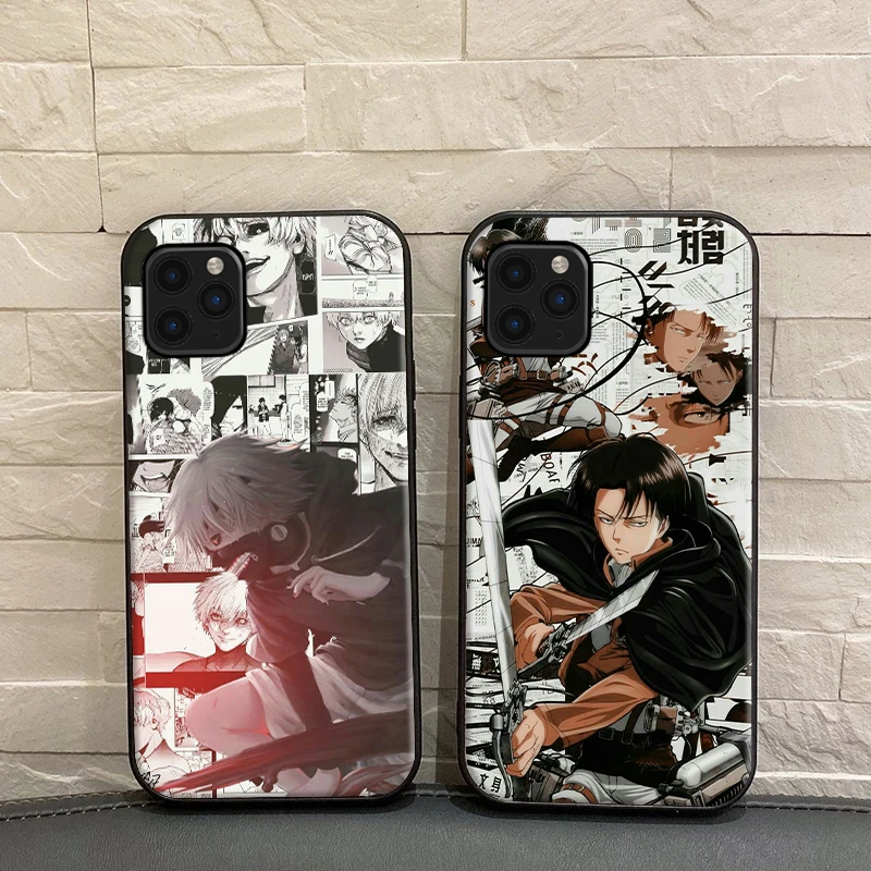 

Hot Japanese Anime Character Silicon Phone Case For iPhone 6 6S 7 8 Plus 11 12 Pro XS MAX 12 Mini X XR SE 2020 Carcasa Funda