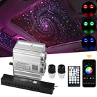 16 Вт 12 В двойная головка Автомобильный потолочный мерцающий эффект Радиочастотный пульт дистанционного управления световой двигатель с метеоритным эффектом