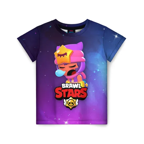 Детская футболка 3D SANDY SPACE (Brawl Stars) | одежда и обувь