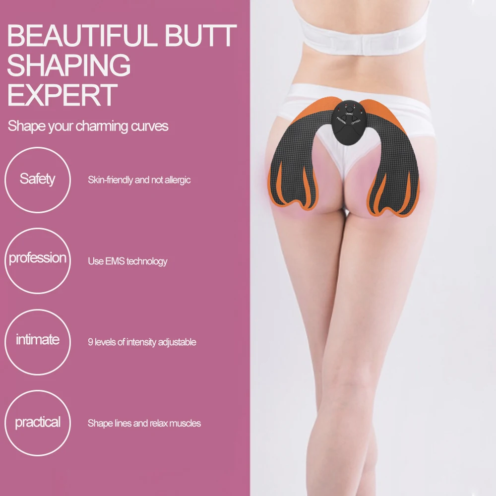 Мышечный Стимулятор EMS массажер тренажер для мышц брюшного пресса