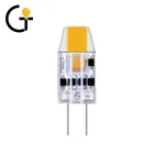 Супер яркая люстра G4 1,2 Вт силикагель 12 В Cob Led лампа свет Прожектор Люстра Освещение Заменить галогенную лампу