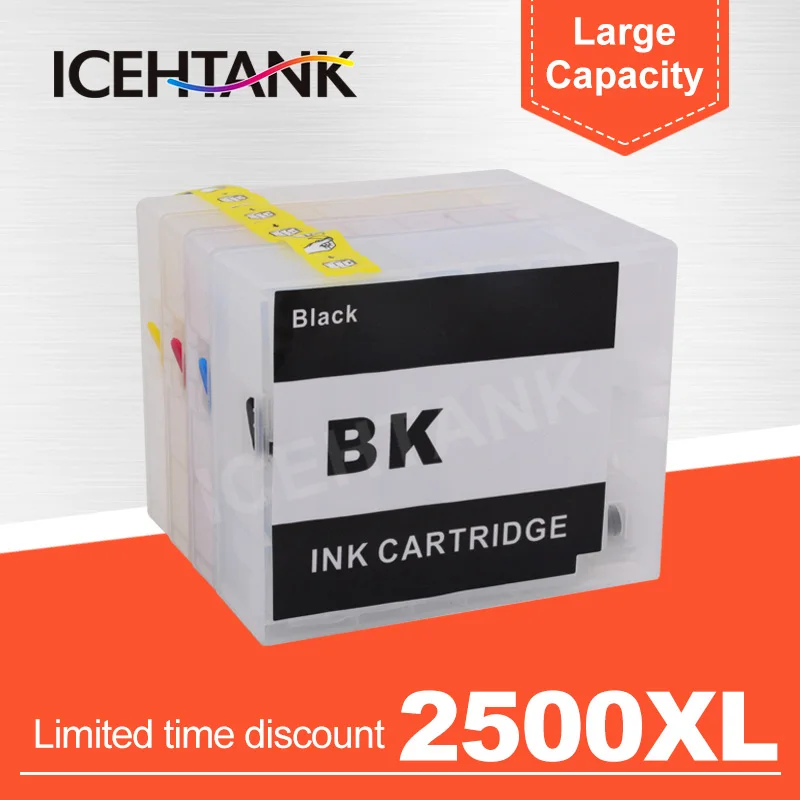 ICEHTANK PGI 2500 многоразовый чернильный картридж для принтера Canon MAXIFY IB4050 Ib4150 MB5050 MB5150