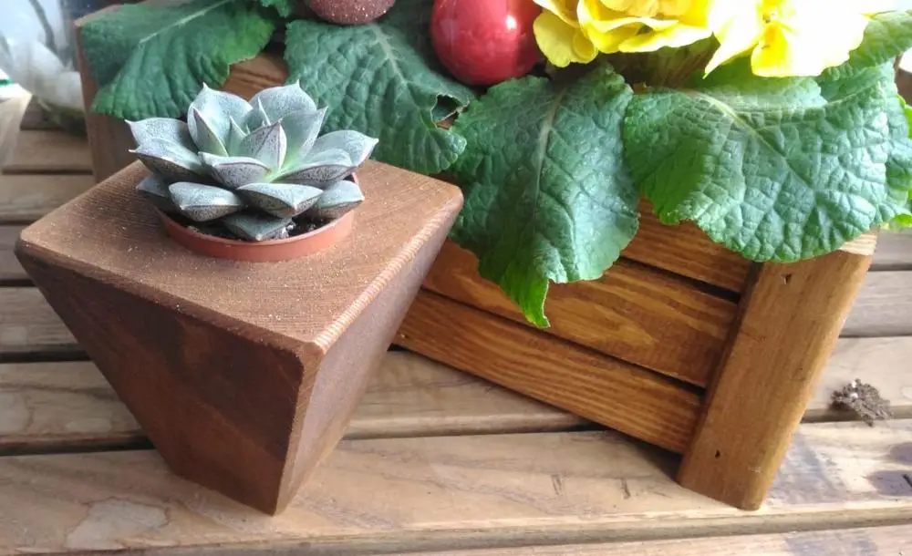 Деревянная фотография|Цветочные горшки и кадки| |