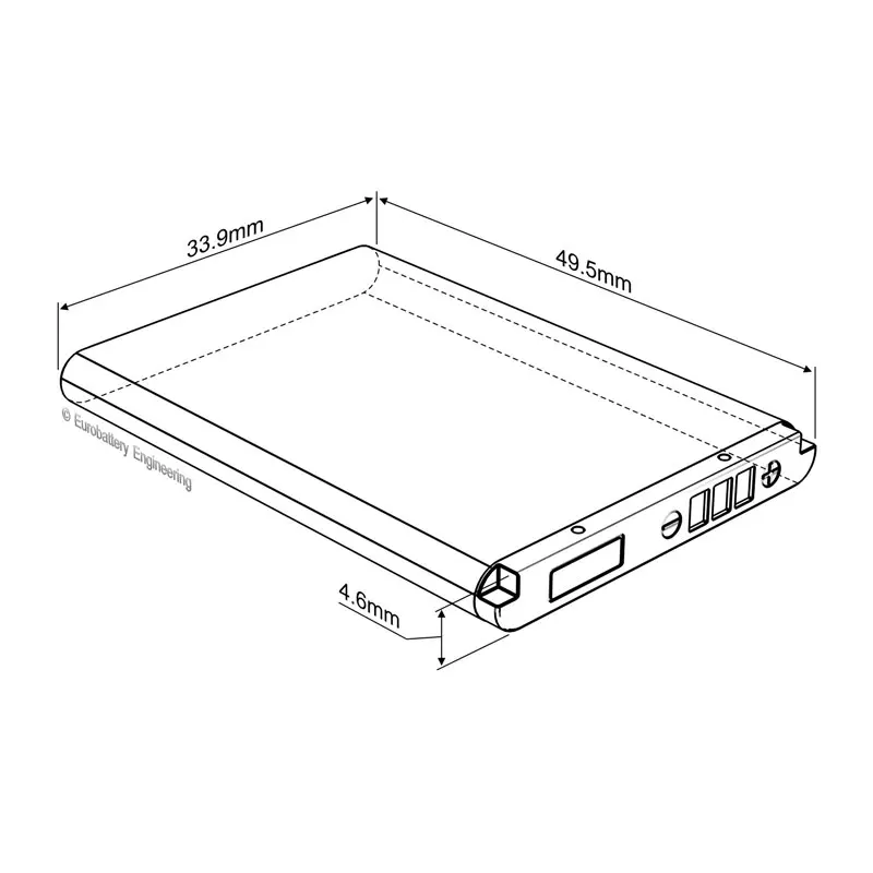 Аккумулятор Craftmann для Samsung GT-C3010/C3011/C3520/E1080/E1150/E1272/SGH-E250/E900/X160 (AB463446BU/AB553446BU/AB043446BE) -