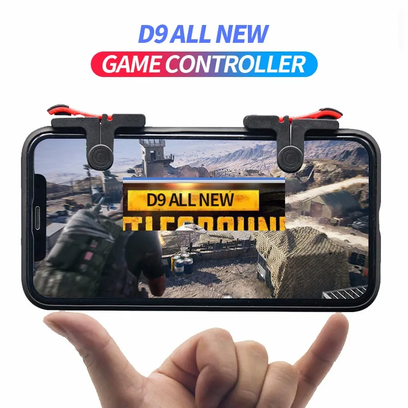 Портативный игровой контроллер D9 PUBG мобильный телефон L1 R1 кнопка включения
