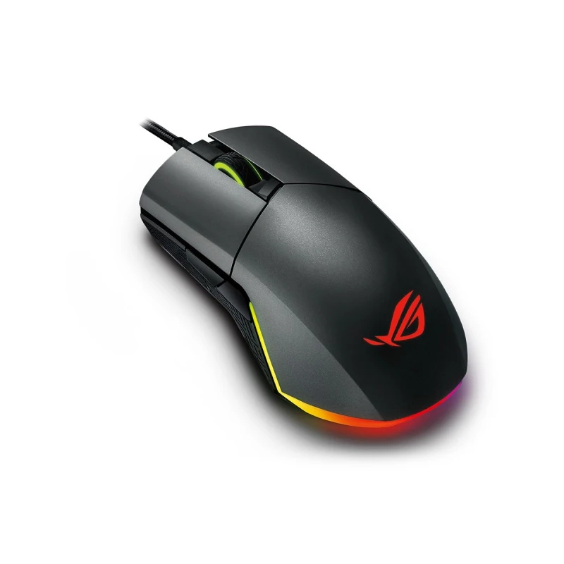 Проводная оптическая эргономичная игровая мышь ASUS ROG Pugio P503 Aura RGB USB