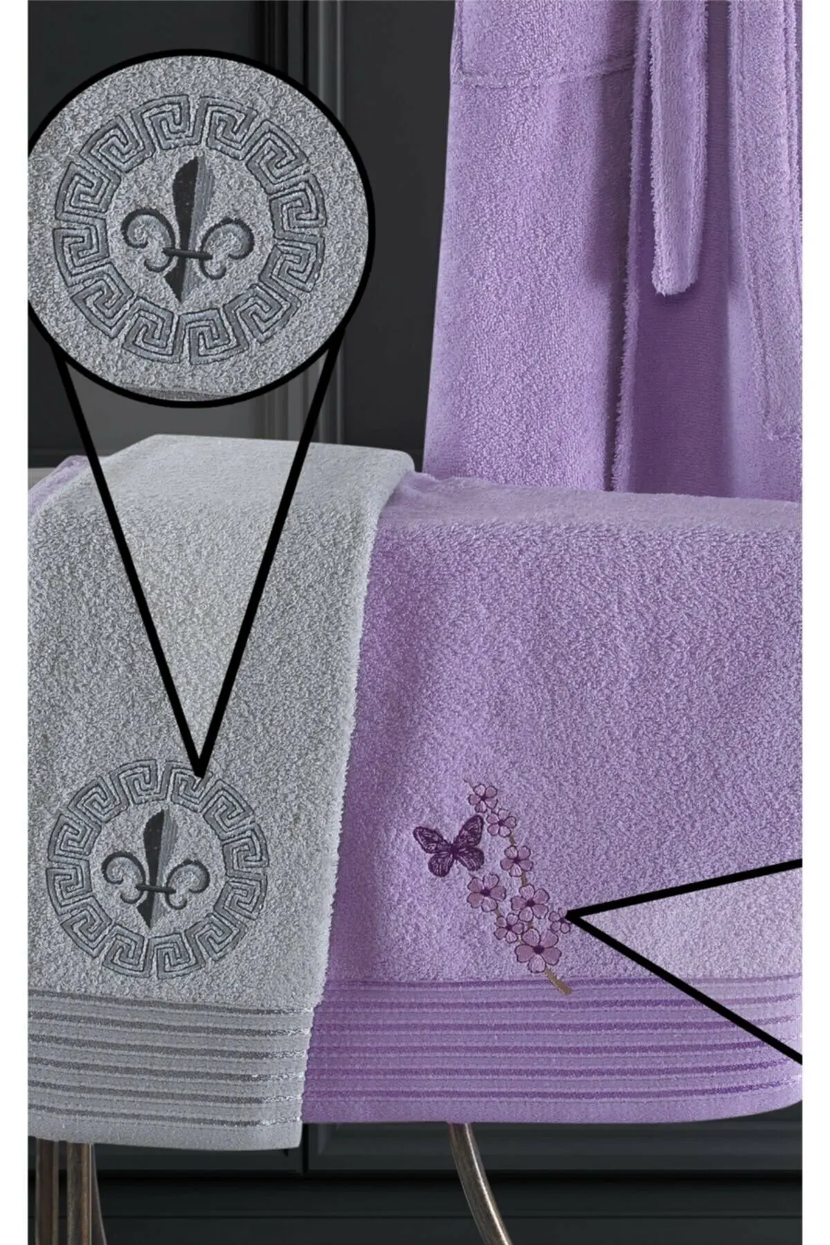 robe set bathrobe set all sizes 4pc men women bathroom bath towel 100 cotton thick warm autumn winter nightgown casual turkey free global shipping