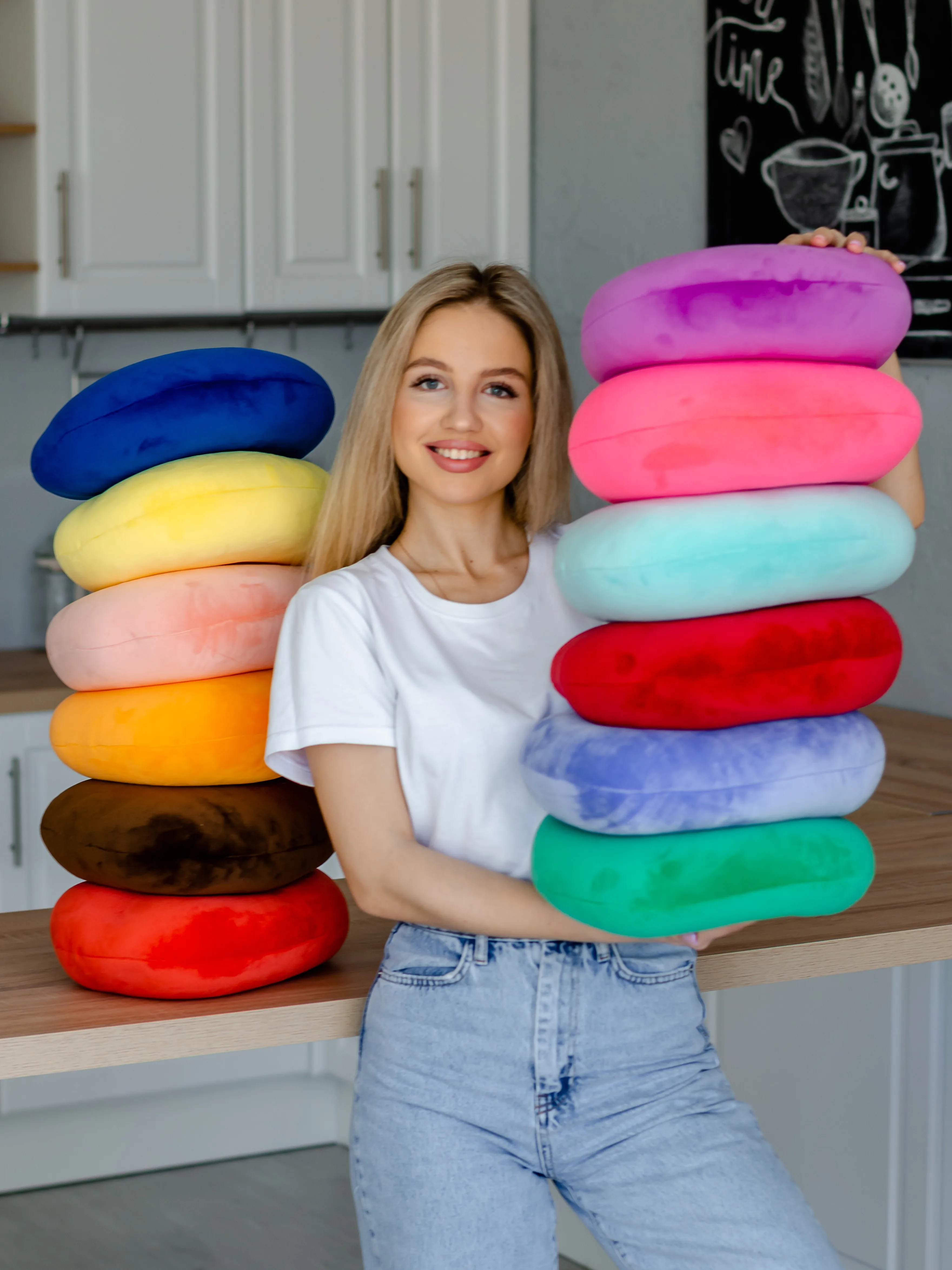 Дорожная подушка антистресс для шеи и путешествий |