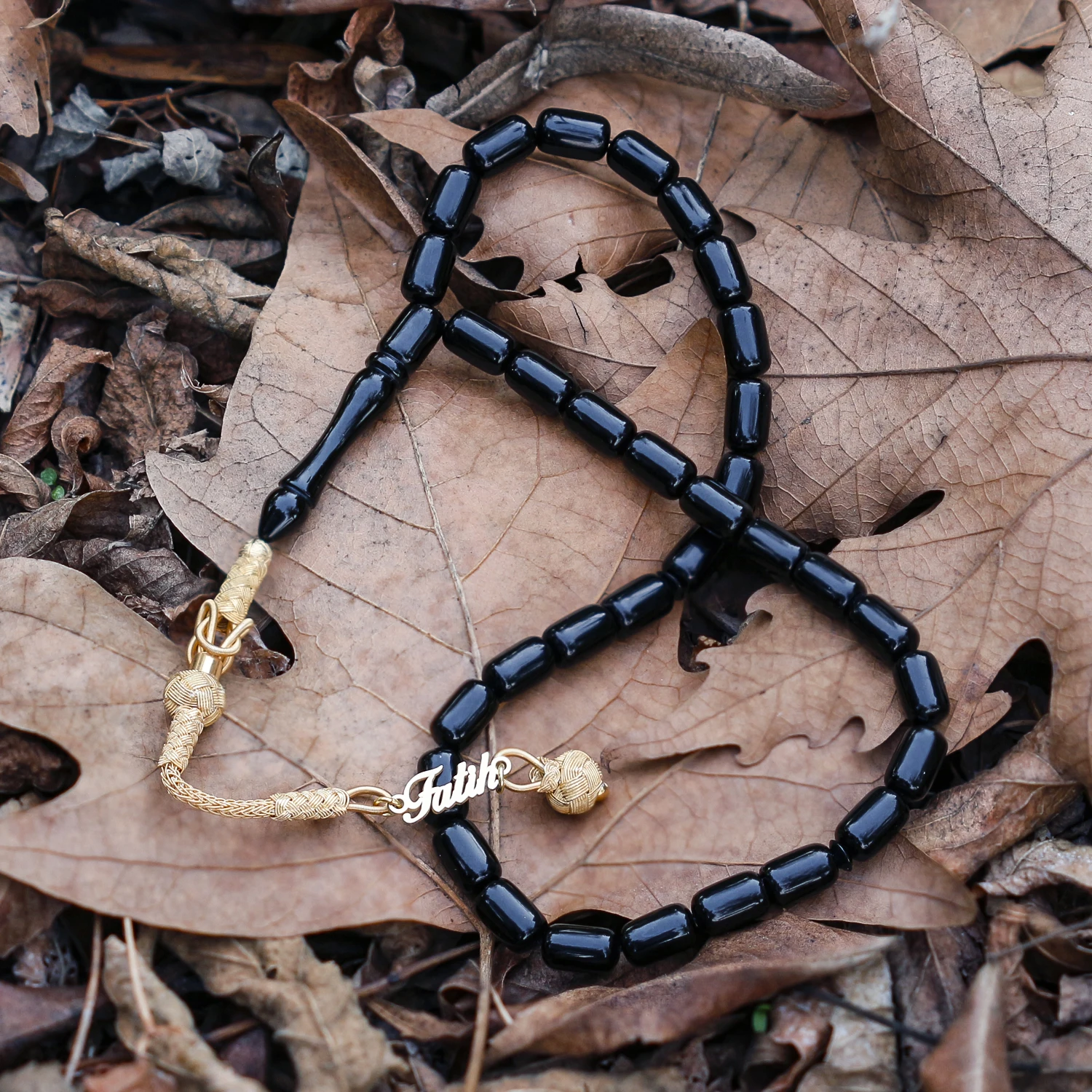 

Black Tight Amber Tasbih With Special Design Fashion Turkish Premium Quality Handmade Jawelery