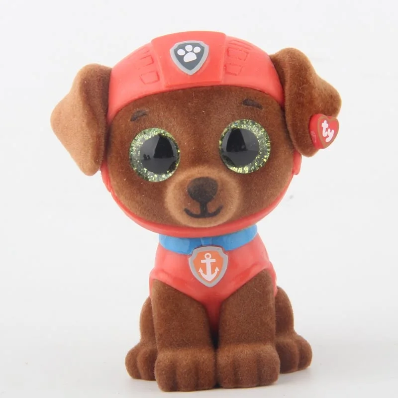 Zuma Ty Paw Patrol 1 шт. мини Боос глухая коробка коллекционные игрушки ручная роспись с контрольным списком собака Пингвин Единорог жираф животное - Цвет: Zuma