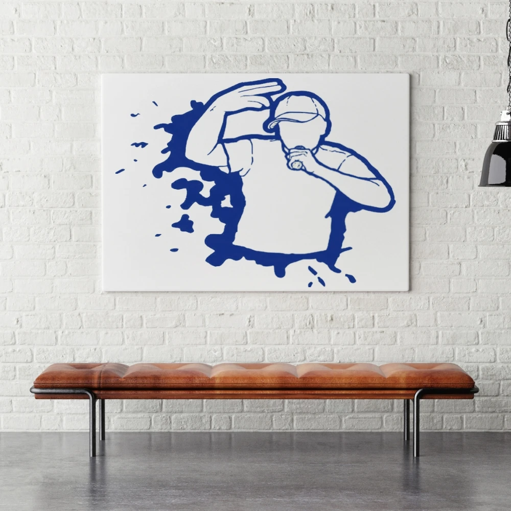Rapper Hip Hop Music Battle Rap Wall Sticker Decal Artist Home Bedroom Art Decoration A00537 | Дом и сад