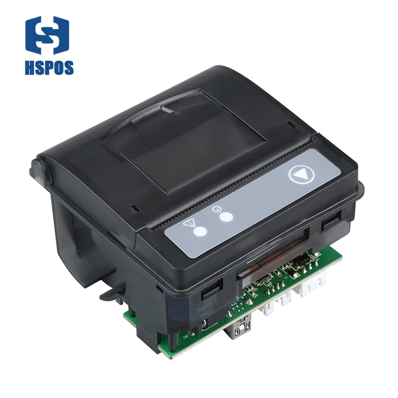 

HSPOS 58mm Mini Thermal Receipt Printer Panel Ticket Printer Compatible with APS ELM203-CH HS-QR23
